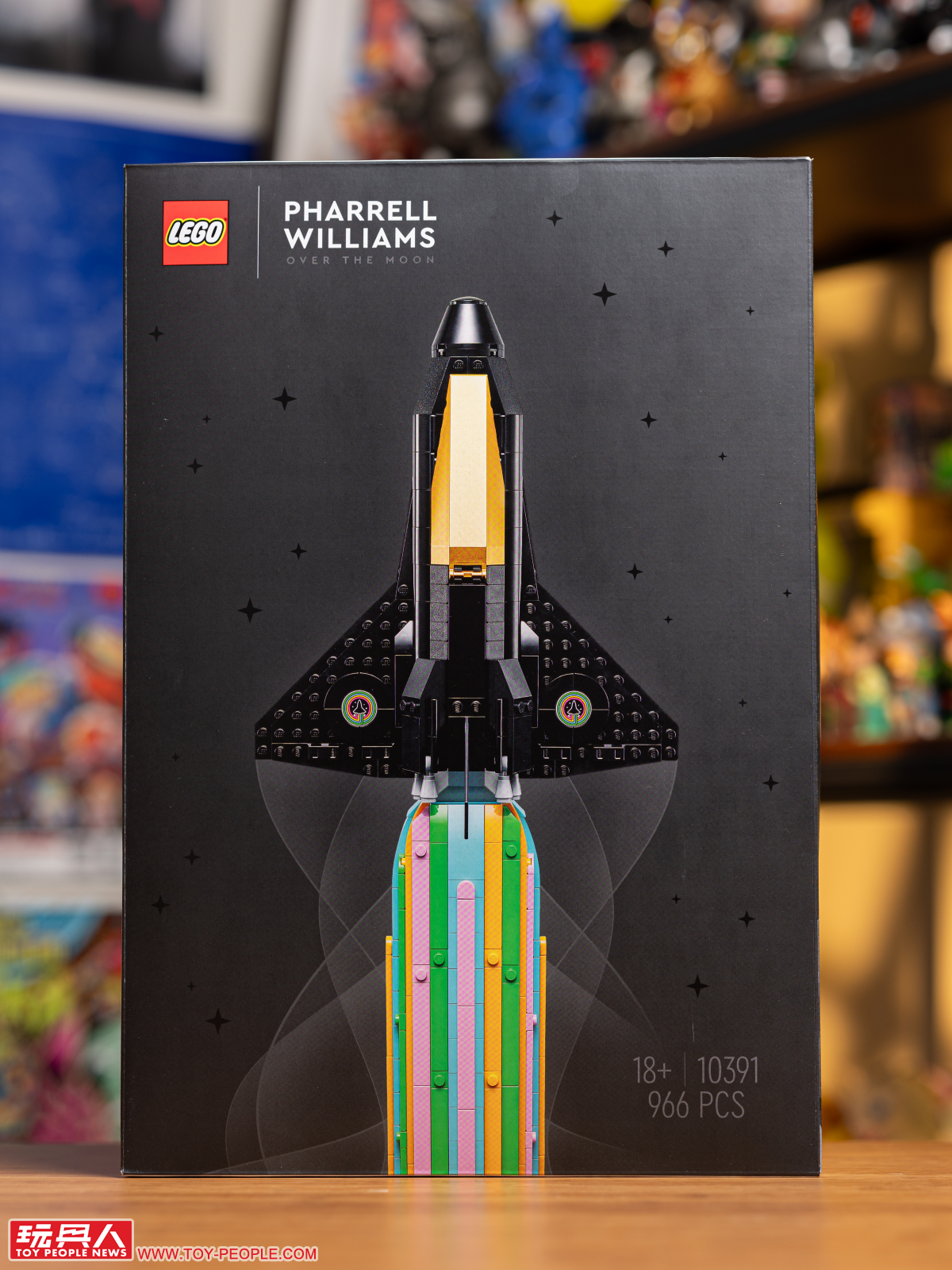 LEGO 10391 Icons 系列「與菲瑞·威廉斯飛越月球」開箱報告一共