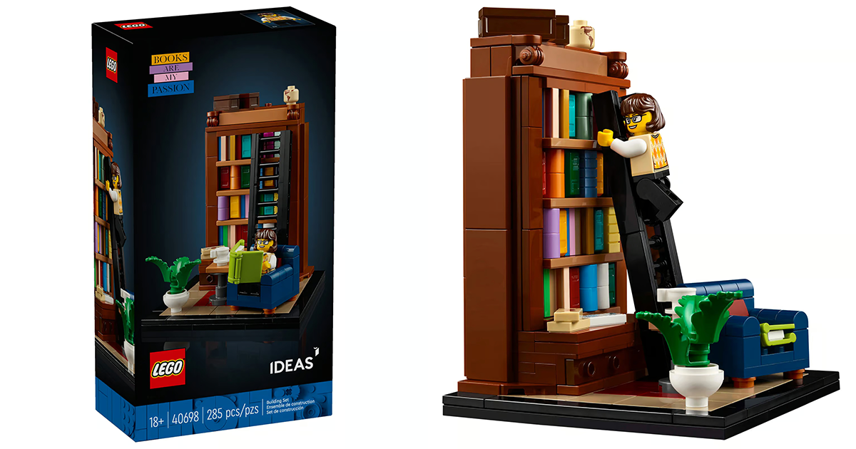 LEGO 40698「書即是我的熱情」（Books Are My Passion）滿額禮情報公開！