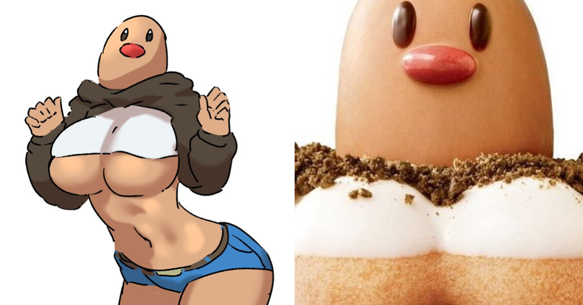 Mister Donut《寶可夢》聖誕節聯名「地鼠波堤」造型奇特  網友開玩笑 : 地鼠是巨乳！