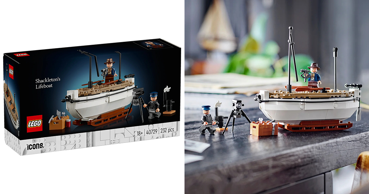 LEGO 40729 Icons 系列「沙克爾頓的救生艇」（Shackleton's Lifeboat）滿額禮 情報公開！