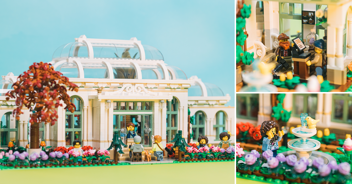 LEGO 21353「植物園」（The Botanical Garden）開箱報告 滿足你在生活中對於綠意的追求！