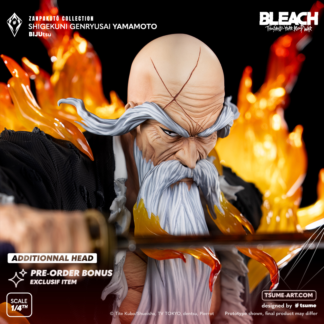 TSUME ART《BLEACH 死神》BIJUtsu - 斬魄刀典藏「山本元柳齋重國