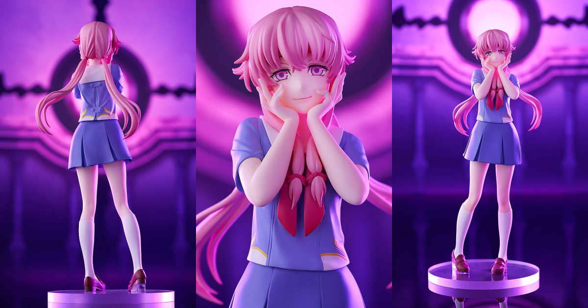 GSC POP UP PARADE『《未來日記》我妻由乃 限定 Ver.』無比例塗裝完成品，病嬌姿態官網限定登場！