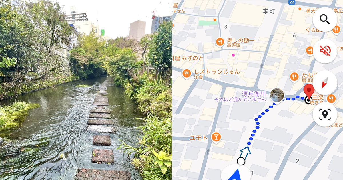 GoogleMap推薦推主導航路線「像是忍者走的水路」 奇妙路徑網友笑 : 值得一走！