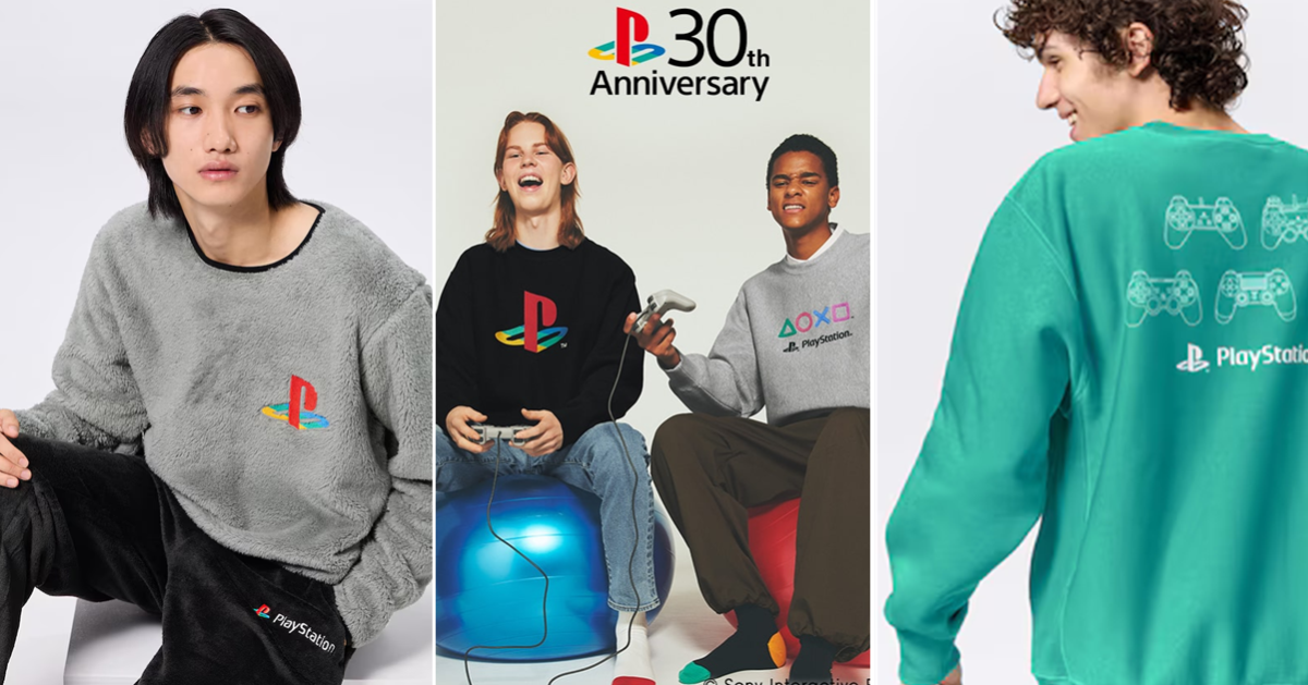 歡慶PS問世30周年！ GU ✕ PlayStation聯名服飾12月上旬上市