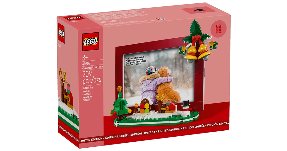 LEGO 40702「耶誕相框」（Christmas Picture Frame）滿額禮情報公開！