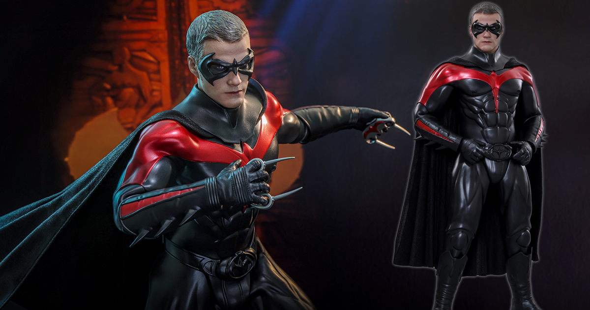 HOT TOYS《蝙蝠俠4：急凍人》羅賓 1/6 比例收藏人偶