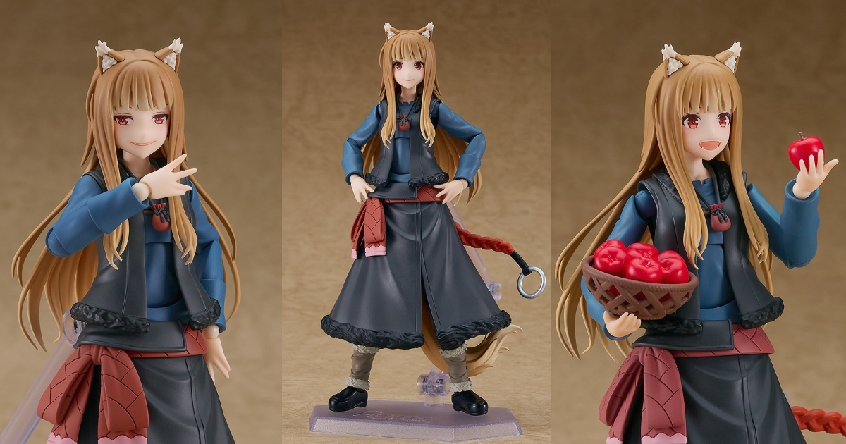 figma『《狼與辛香料 MERCHANT MEETS THE WISE WOLF》赫蘿（ホロ）』可動人偶