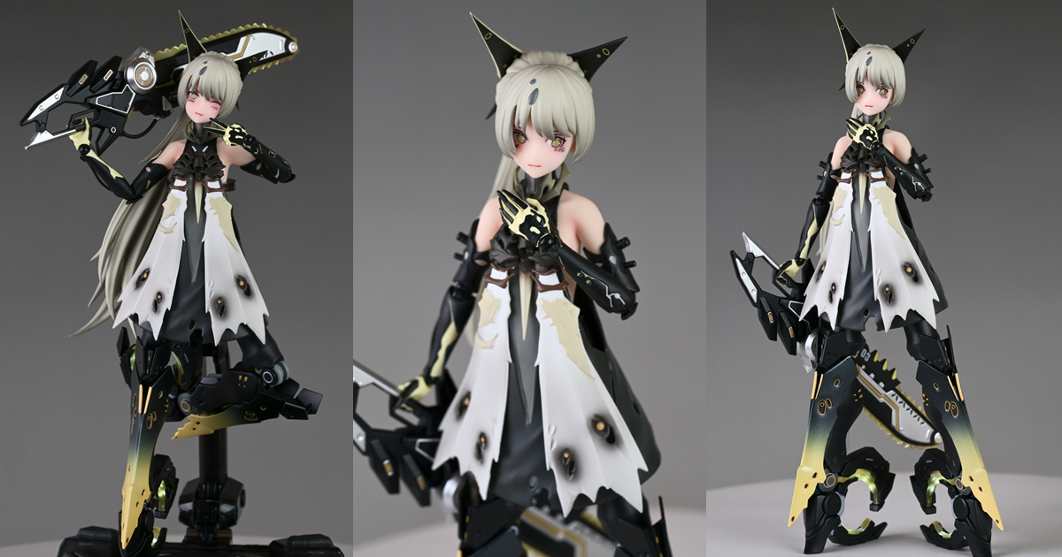 【開箱】 我是最強的!! 大漫匠 核金重構 1/9 包膠可動 戰雙帕彌什 七實‧脈衝 輝煌流星