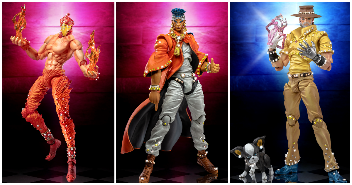 WF 2025 冬 ジョジョ 超像可動 ジョセフ&イギー クリスタル限定