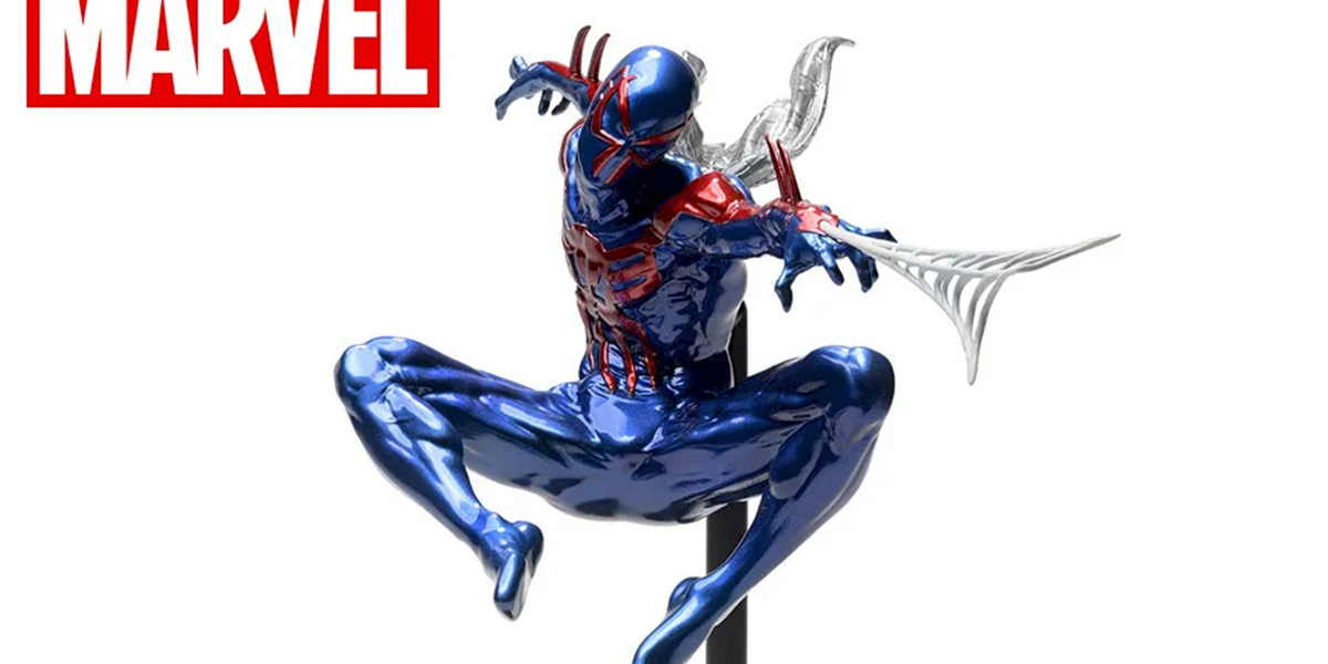 SEGA PRIZE MARVEL ACT/CUT「Premium figure 蜘蛛人2099」立體人形 彷彿從漫畫飛躍而出的生動姿態！