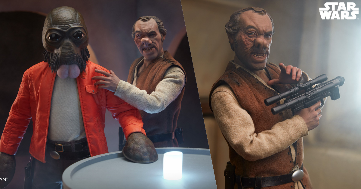 SIDESHOW『《星際大戰》科內利厄斯·伊瓦贊醫生（Dr. Cornelius Evazan）』1/6 比例可動人偶