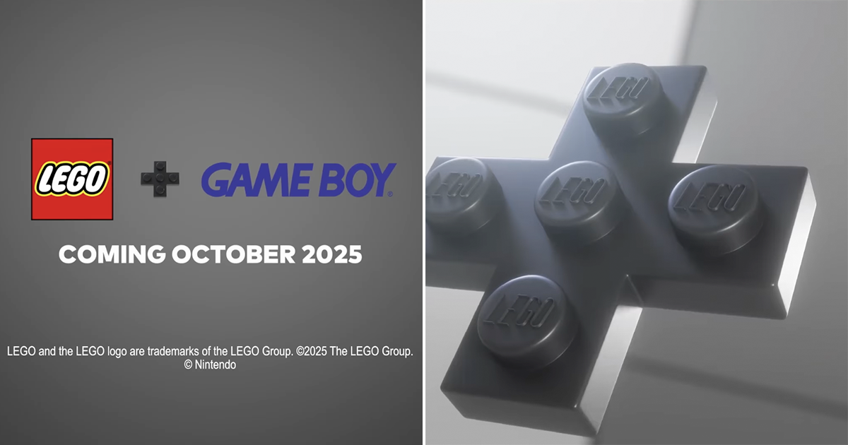 LEGO Game Boy 將在 10 月登場！？用樂高積木拼出任天堂經典掌機！