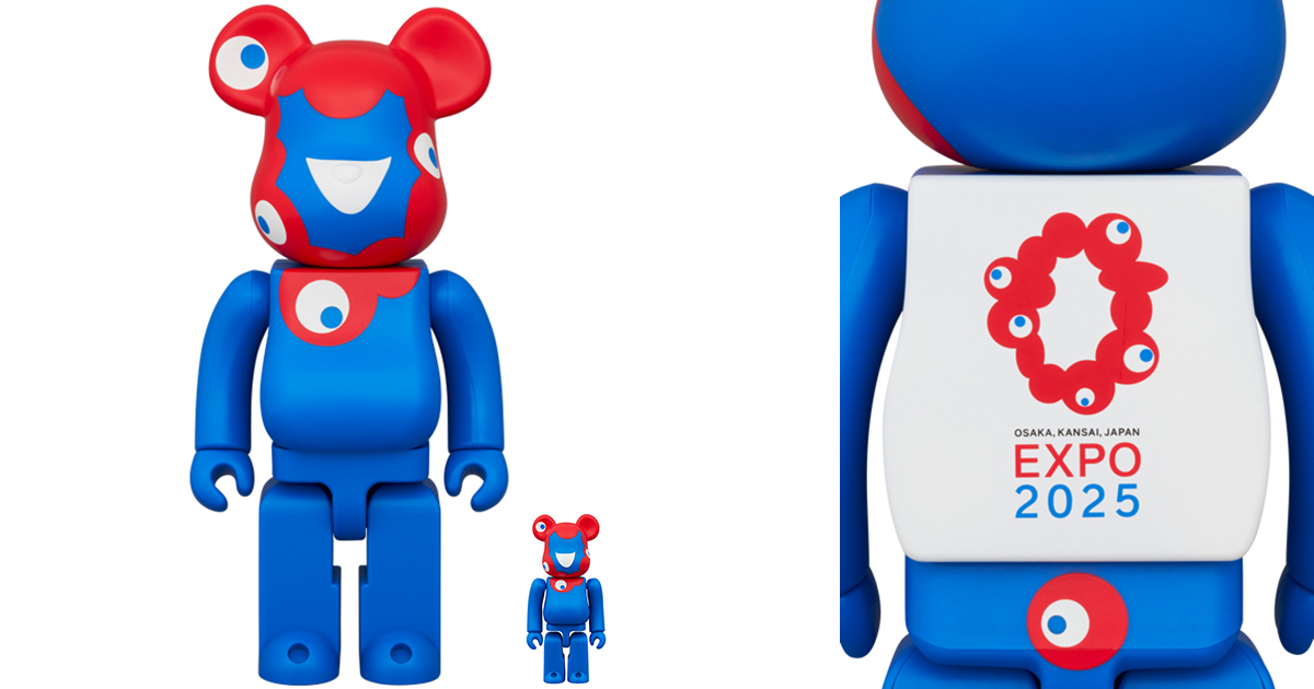 MEDICOM TOY BE@RBRICK「脈脈」（ミャクミャク）100％、400％ 兩種規格同步登場！