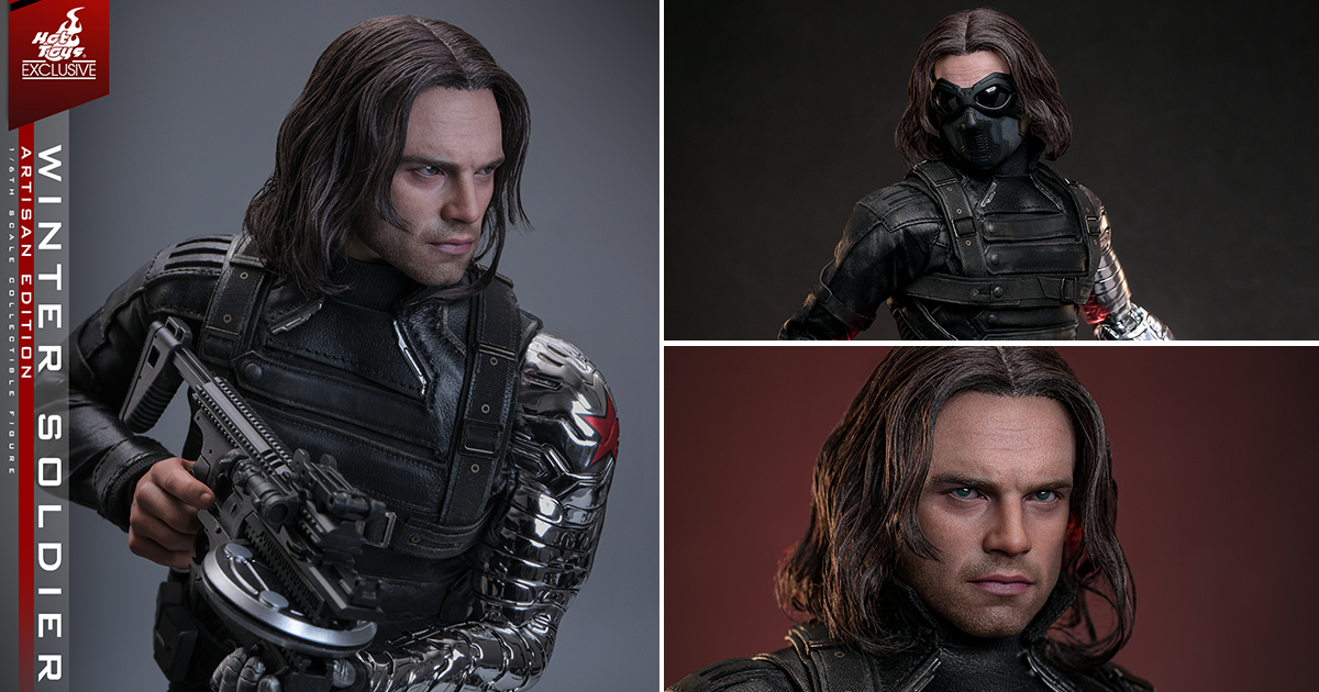HOT TOYS《美國隊長2：酷寒戰士》ARTISAN EDITION 酷寒戰士 1/6 比例收藏人偶
