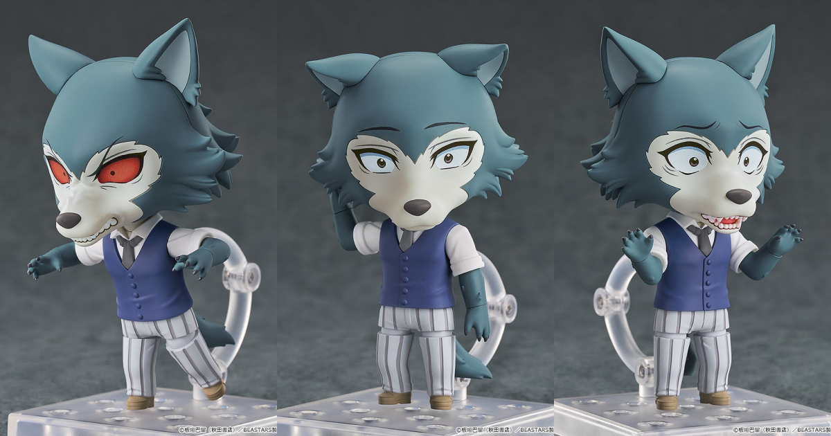 GOODSMILE COMPANY 黏土人『《BEASTARS》雷格西（レゴシ）』可動人偶，溫柔善良的大灰狼登場！