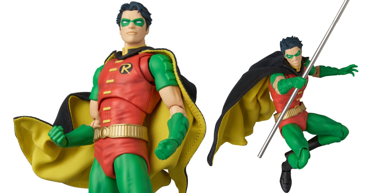 MAFEX『No.264《蝙蝠俠：緘默》羅賓（HUSH Ver.）』可動人偶，蝙蝠俠機智靈敏的好拍檔登場！