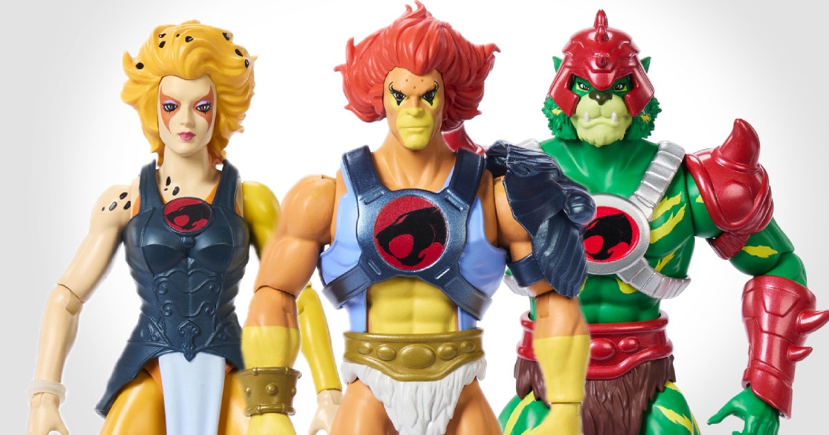 Mattel『《太空超人》 x 《霹靂貓》獅貓／豹貓／戰虎』5.5 吋可動人偶，夢幻聯動第一波搶先公開！