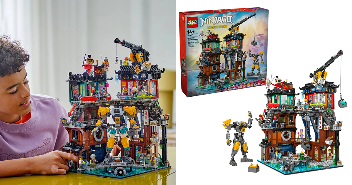 LEGO 71837「旋風忍者城工坊」（NINJAGO City Workshops）