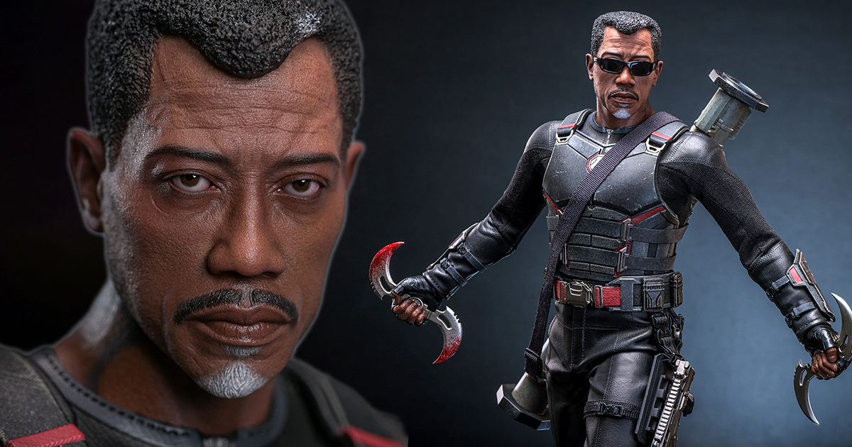 HOT TOYS《死侍與金鋼狼》刀鋒戰士（Blade）1/6 比例收藏人偶 經過歲月刻畫的戰鬥大師現身！