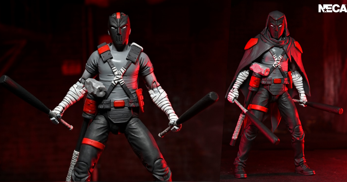 NECA『《最後的浪人：失落的歲月》夜巡者凱西·瓊斯』7 吋可動人偶，拉斐爾殞落後的黑暗造型立體化！