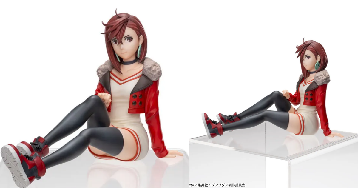 SEGA 景品『《膽大黨》綾瀨桃 Vol.2』坐姿模型，與高速婆婆決戰時的辣妹戰鬥服造型！