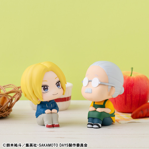 坂本太郎 LOOKUP『《SAKAMOTO DAYS 坂本日常》坂本太郎／朝倉新』Q 版角色模型