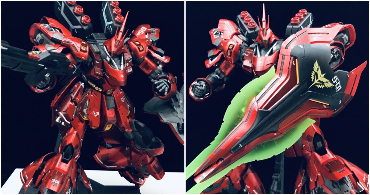 MG系列必收神物 aka 夏亞總帥專用座機  MSN-04 沙薩比 Ver.Ka