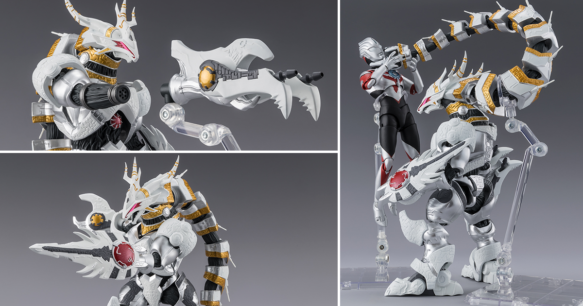 S.H.Figuarts 超人力霸王「加拉特隆」（ギャラクトロン）司法審判者的銀白身軀細緻再現！