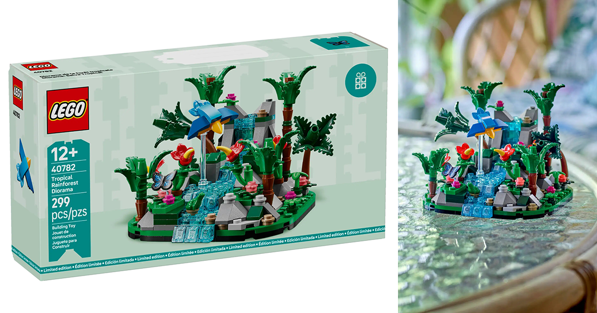 LEGO 40782「熱帶雨林場景」（Tropical Rainforest Diorama）滿額禮 情報公開