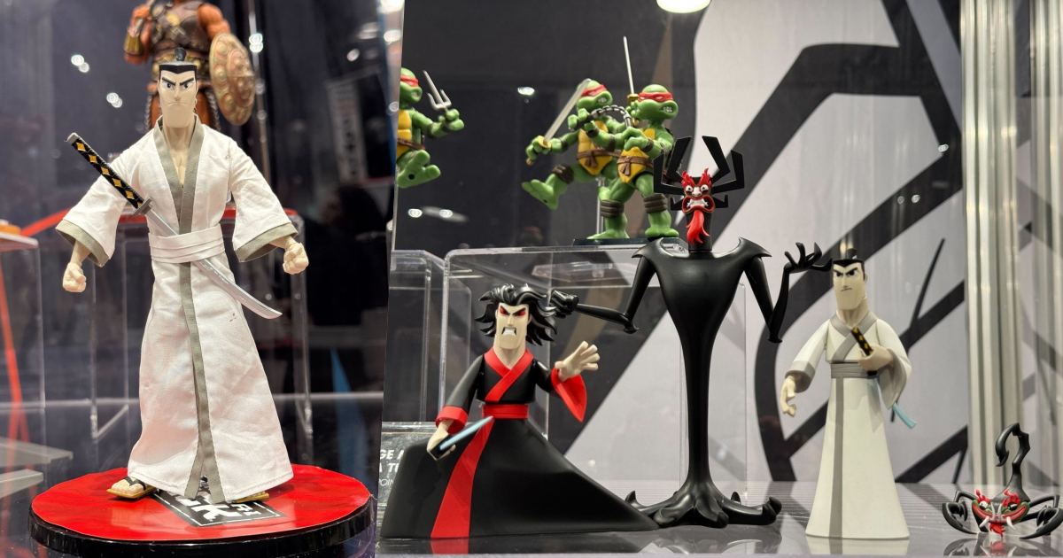 MEZCO TOYZ《傑克武士》（Samurai Jack）主題系列商品奧蘭多 MegaCon 會場搶先公開！