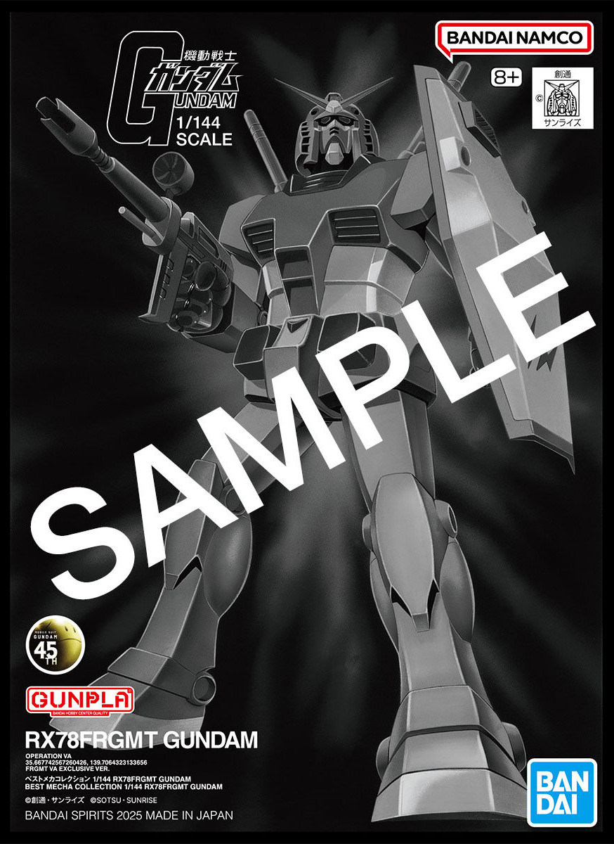 BMC 1/144『機動戰士鋼彈x fragment RX78FRGMT GUNDAM』復古造型