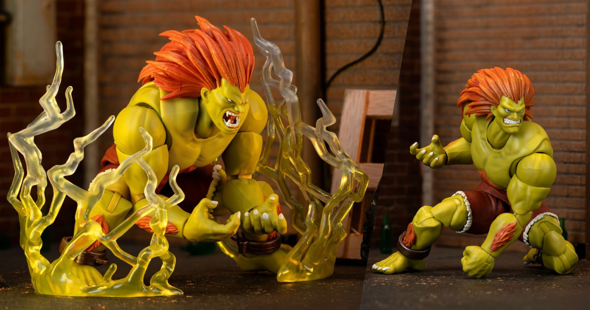 JADA TOYS『《終極快打旋風 2：最後挑戰者》布蘭卡（Blanka）』1/12比例可動人偶