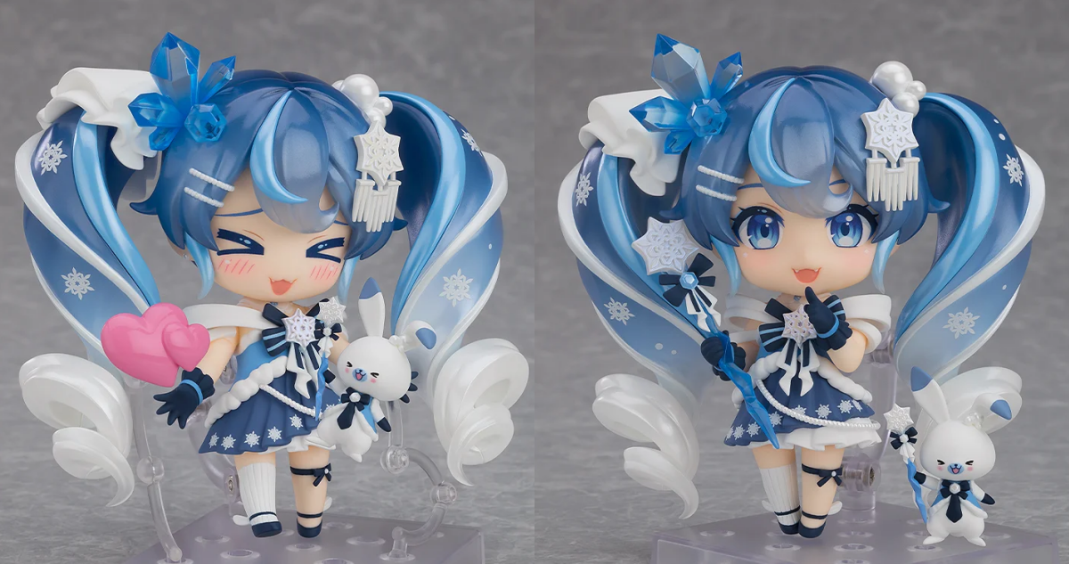 ねんどろいど 雪ミク 2025 Crystal Snow ver. ねんどろいど 雪ミク Crystal Snow Ver.」の彩色見本や「figma