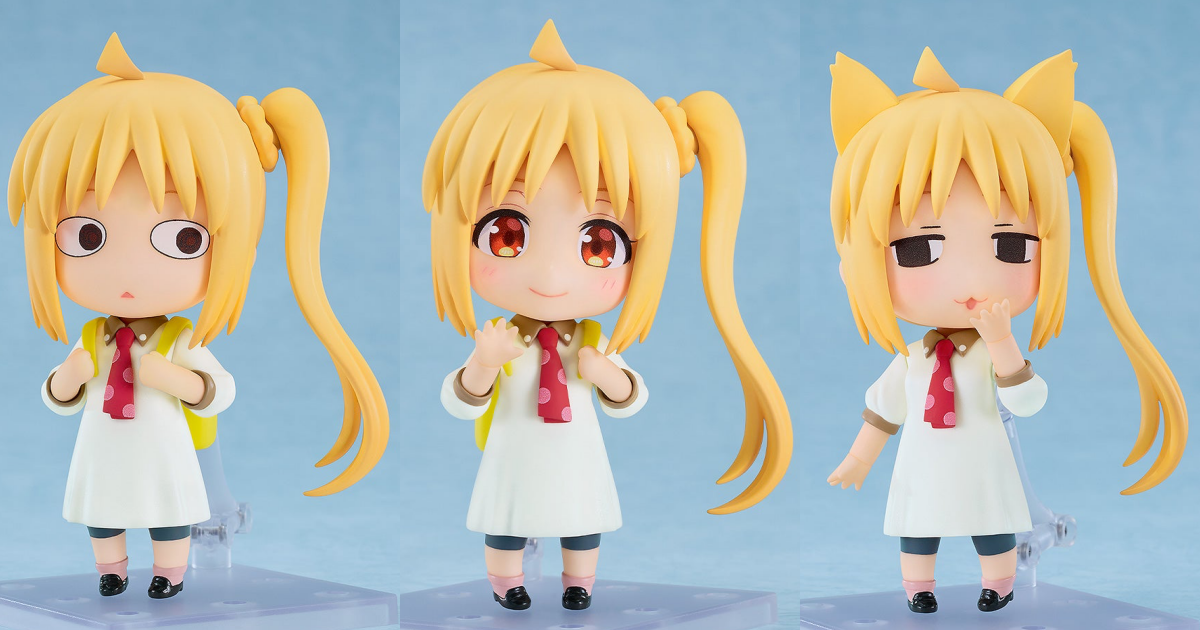 GOODSMILE COMPANY黏土人『《孤獨搖滾！》伊地知虹夏 私服Ver.』可動人偶，再現出遊的可愛造型！