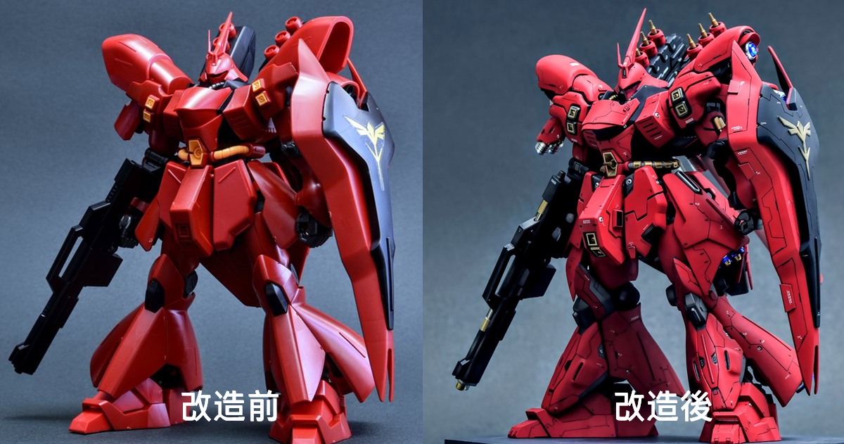 神人推主改造『HG沙薩比』鋼普拉成果讓人驚豔 網友讚 : 超越RG直逼解體匠機了！