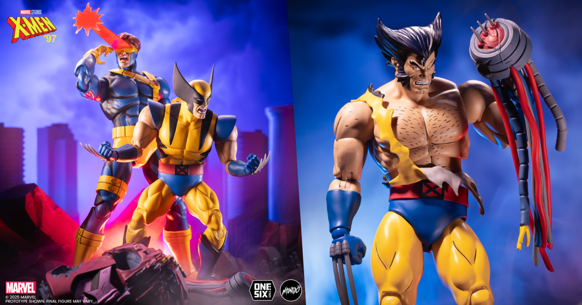 MONDO『《X戰警'97》金鋼狼（Wolverine）』1/6比例可動人偶，限時版補充收錄戰損戰衣替換件！