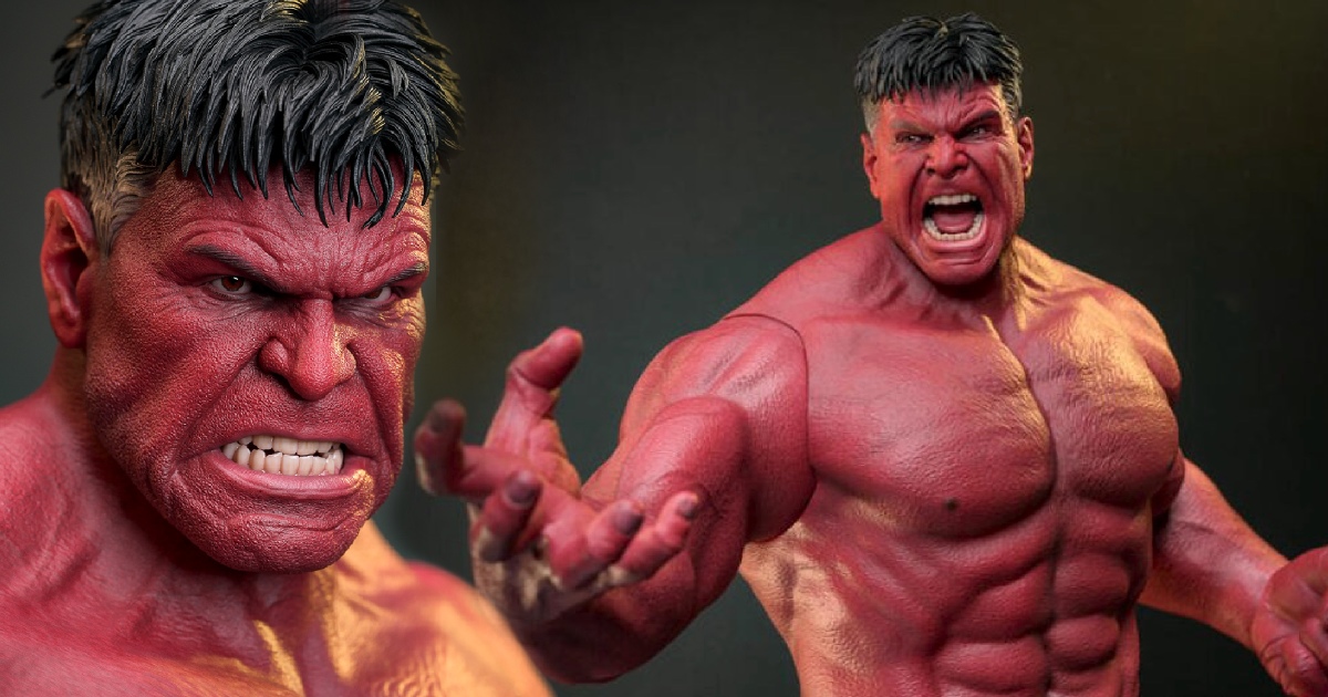 HOT TOYS『《美國隊長：無畏新世界》紅浩克（Red Hulk）』1/6 比例收藏人偶，暴走總統狂怒現身！