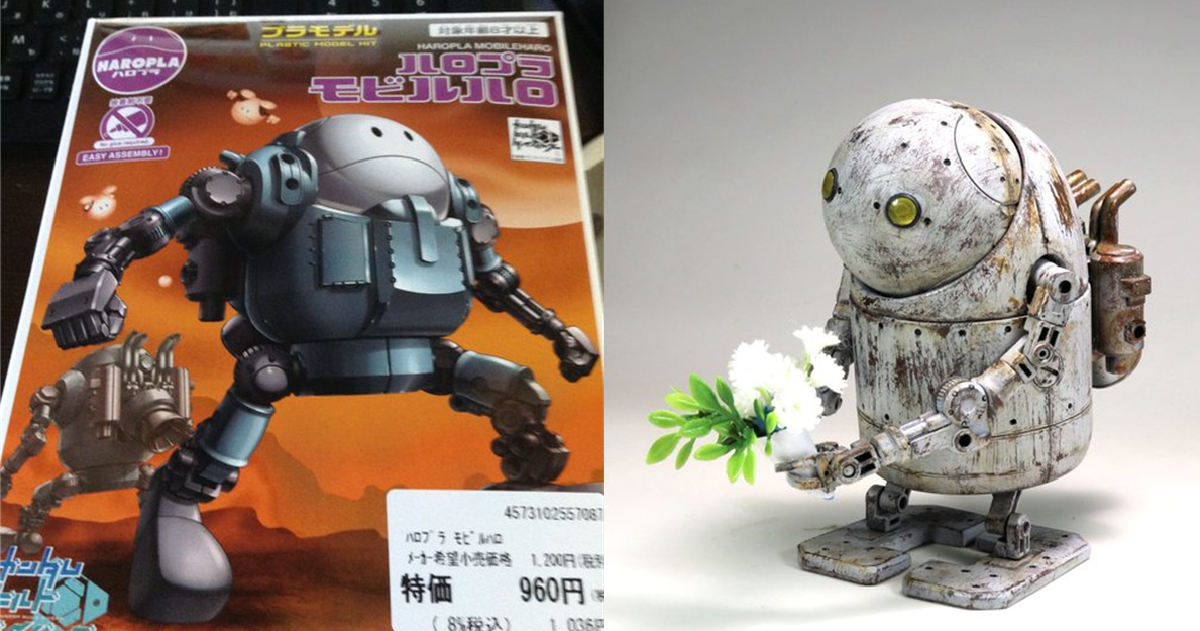 哈囉大變身！ 推主創意改造「HAROPLA 機動哈囉」成為《尼爾：自動人形》機械生命體