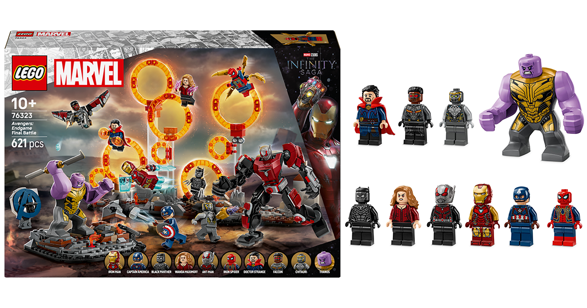 LEGO 76323「復仇者聯盟：終局之戰 最終戰役」（Avengers: Endgame Final Battle）