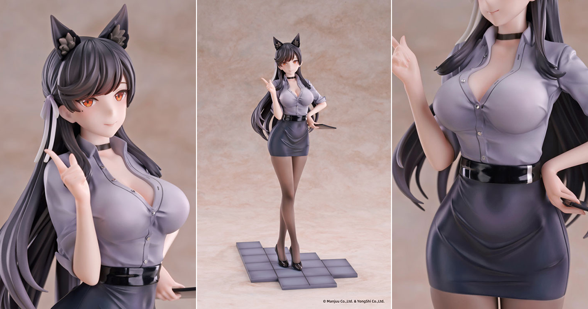 AniGame《碧藍航線》愛宕 OL Ver. 1/6 比例 PVC塗裝完成品 色氣滿滿的超貼身衣裝！