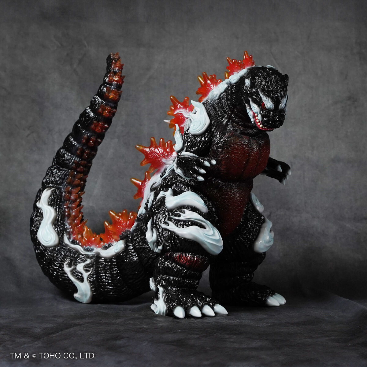 1995 浮世ノ絵 黒 T-BASE Frog Tree GODZILLA ゴジラ1995 Frog Tree 浮世ノ絵（翠） Godzilla '95 sculpted by