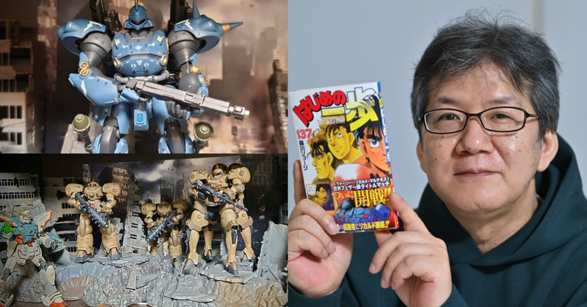 《第一神拳》森川讓次狂秀鋼普拉作品 自製場景擺設網友驚嘆：老師真的是專業阿！