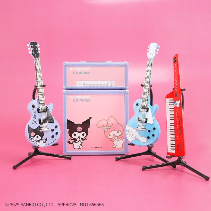 F-toys 食玩『三麗鷗明星ROCKMONO 2』1/12 比例模型，更多的三麗