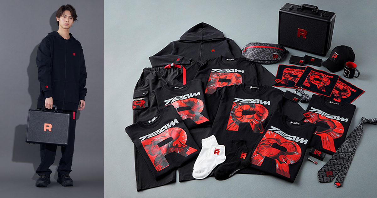 火箭隊的榮耀再次燃起！ 寶可夢中心全新「Team Rocket」主題周邊商品4月開賣