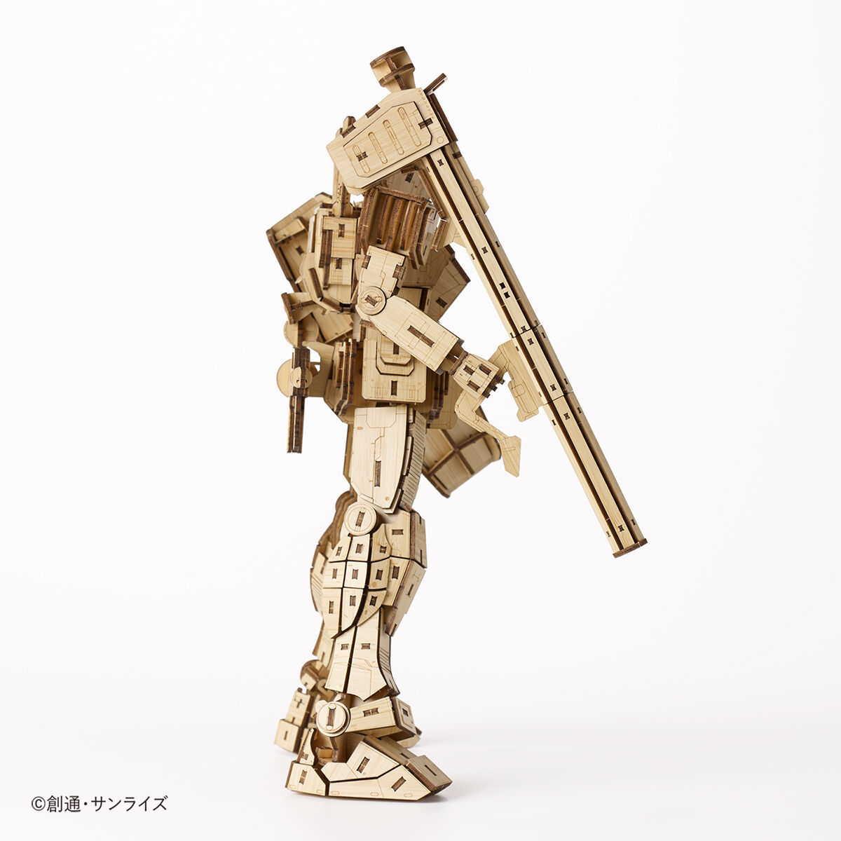 萬代『Bamboo Art wa-gu-mi RX-78-2 鋼彈〔Ver.1.5〕』竹工藝