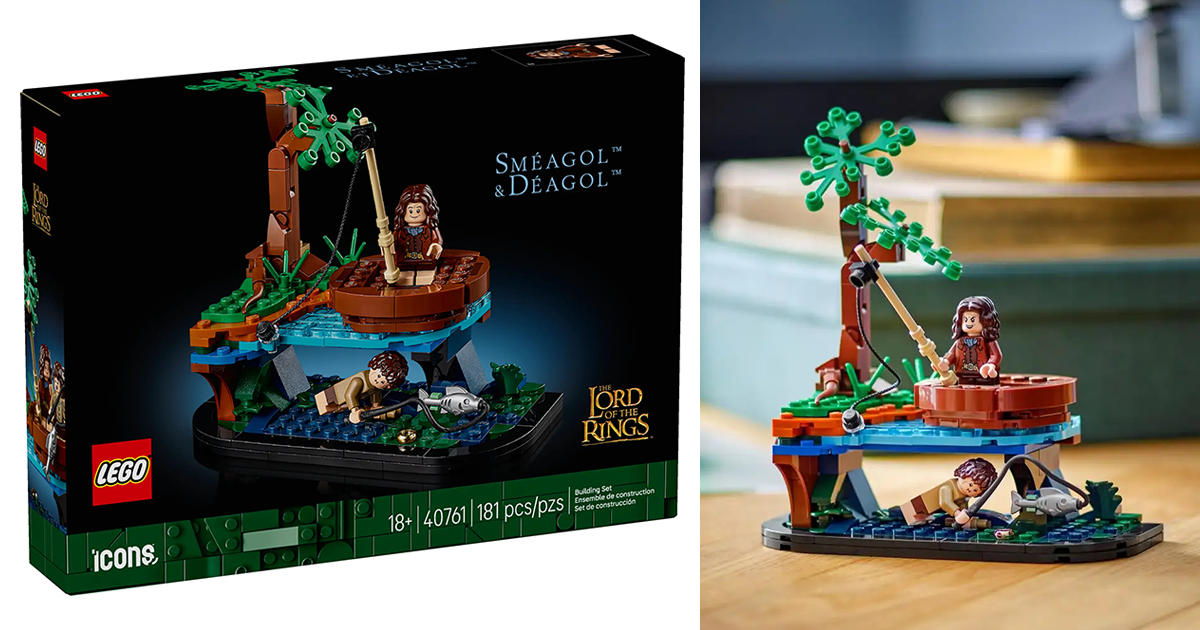 LEGO 40761 Icons 系列「魔戒：史麥戈和德戈」（The Lord of the Rings: Sméagol & Déagol）滿額禮公開！