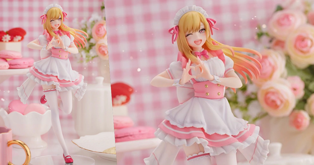 S-FIRE『《戀上換裝娃娃》喜多川海夢Pretty Maid Ver.』塗裝完成品，清新可愛的原創女僕造型！