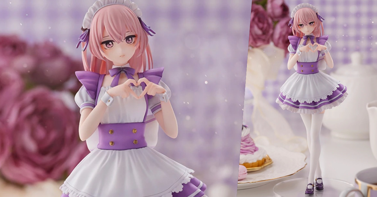 S-FIRE『《戀上換裝娃娃》乾紗壽葉Pretty Maid Ver.』塗裝完成品，女僕造型朱朱大人的傲嬌登場！