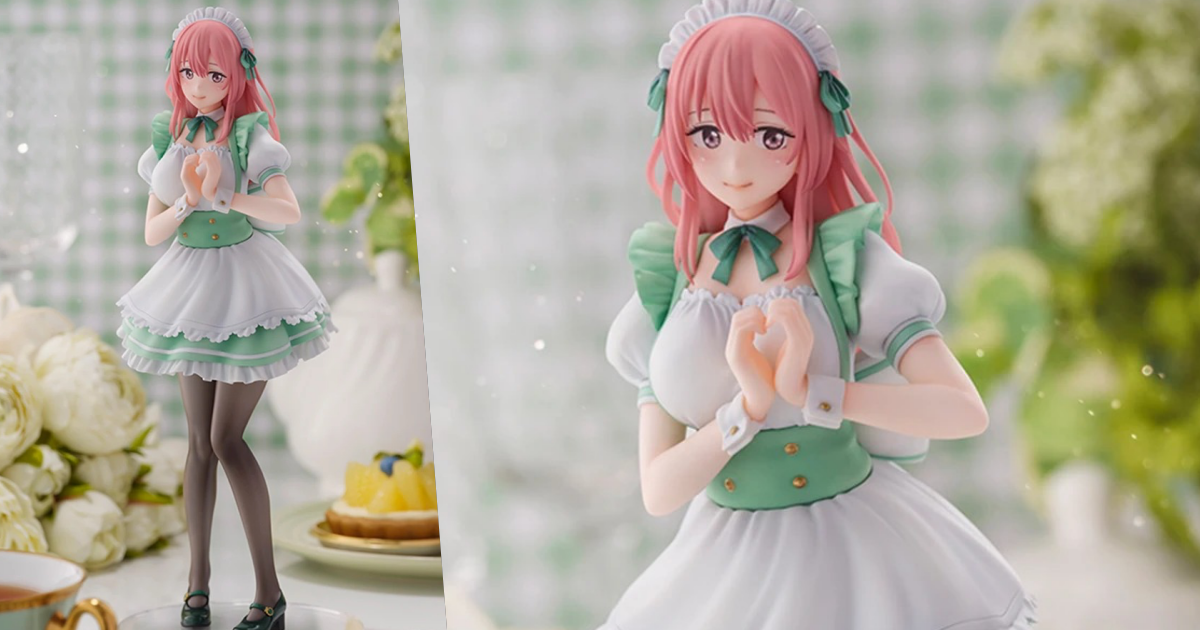 S-FIRE『《戀上換裝娃娃》乾心壽Pretty Maid Ver.』塗裝完成品，原創造型展現藏不住的好身材！